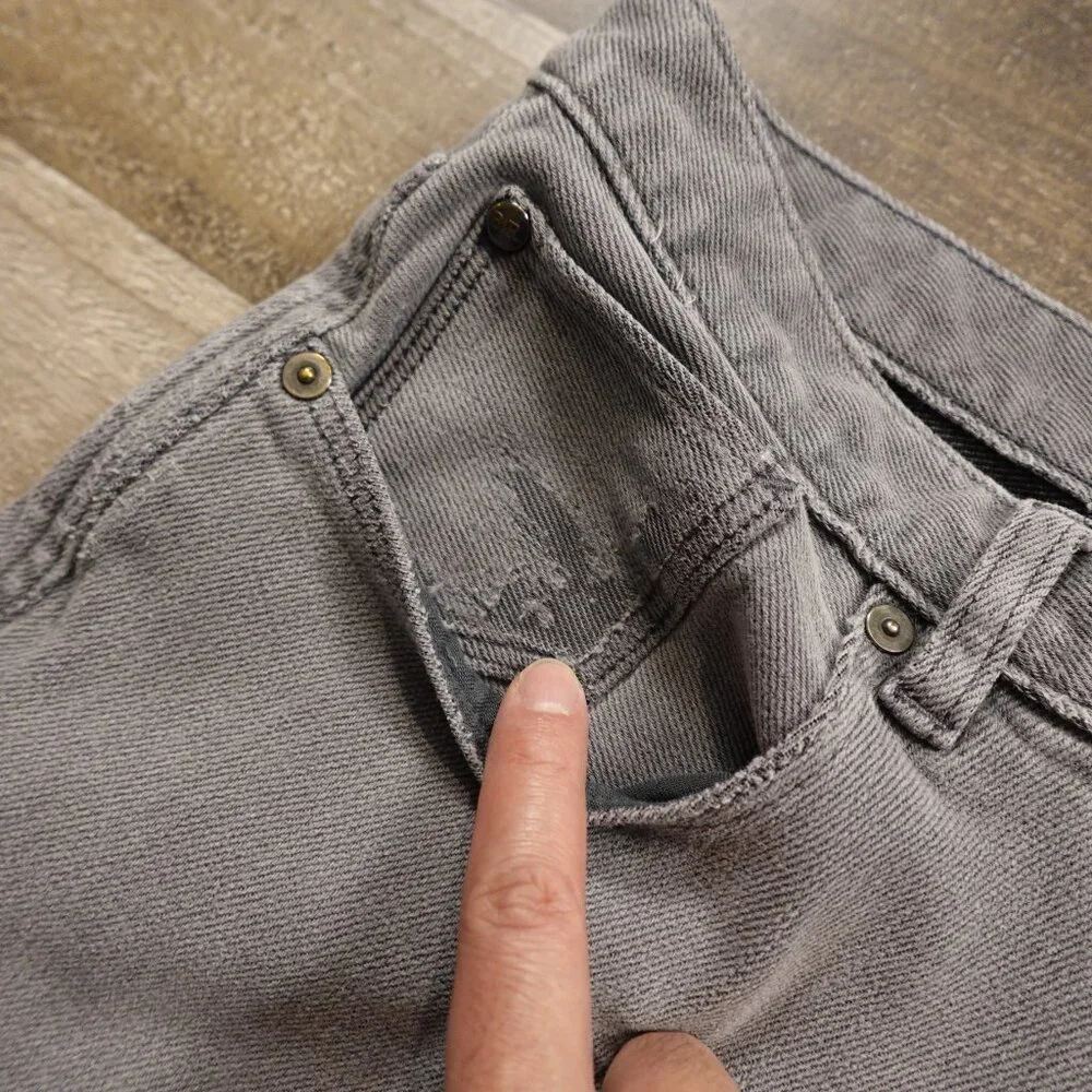 Banana Republic The Traveler Jeans Men’s 33x30 Gray Slim Casual Denim‎